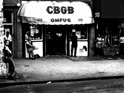 CBGB exterior.